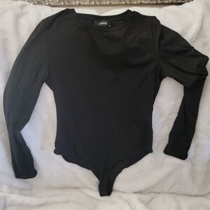 Black Long Sleeve Bodysuit